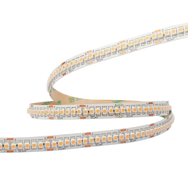 CE ETL RoHS certification Customized DC12V DC24V 240LEDs single line 3528SMD Flexible LED Strip