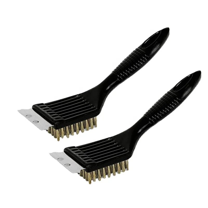 OEM Заводская щетка для чистки барбекю гриля Инструменты для барбекю на открытом воздухе аксессуары из нержавеющей стали щетка для чистки барбекю