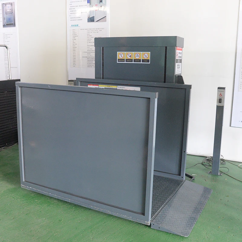 WEMET vertical wheelchair lift outdoor elevator lift small home chair lift for the disabled