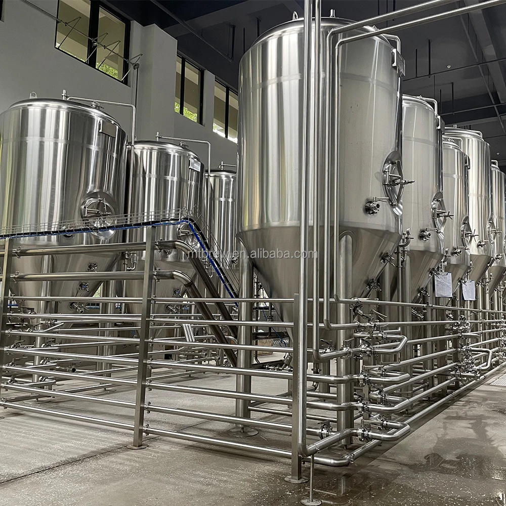 Complete 1000L 2000L 3000L 4000L Brewhouse Craft beer Making Machine Industrial beer Brewing equipment