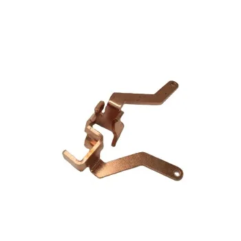 Custom electrical socket metal brass stamping part/ Copper Stamping Small Battery Spring Electrical Contacts