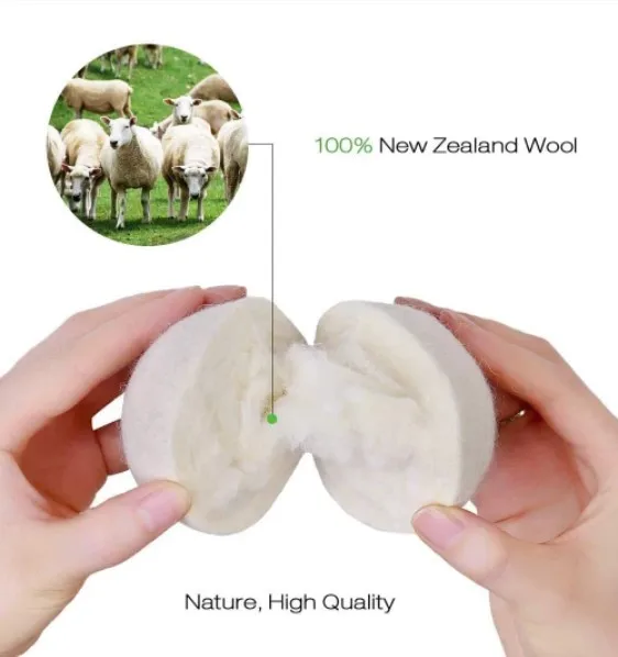6/7 см многоразовая шерстяная сушилка, шарики для смягчения, Новая Зеландия, шарики для стирки дома, шарики для стирки, аксессуары для стиральной машины