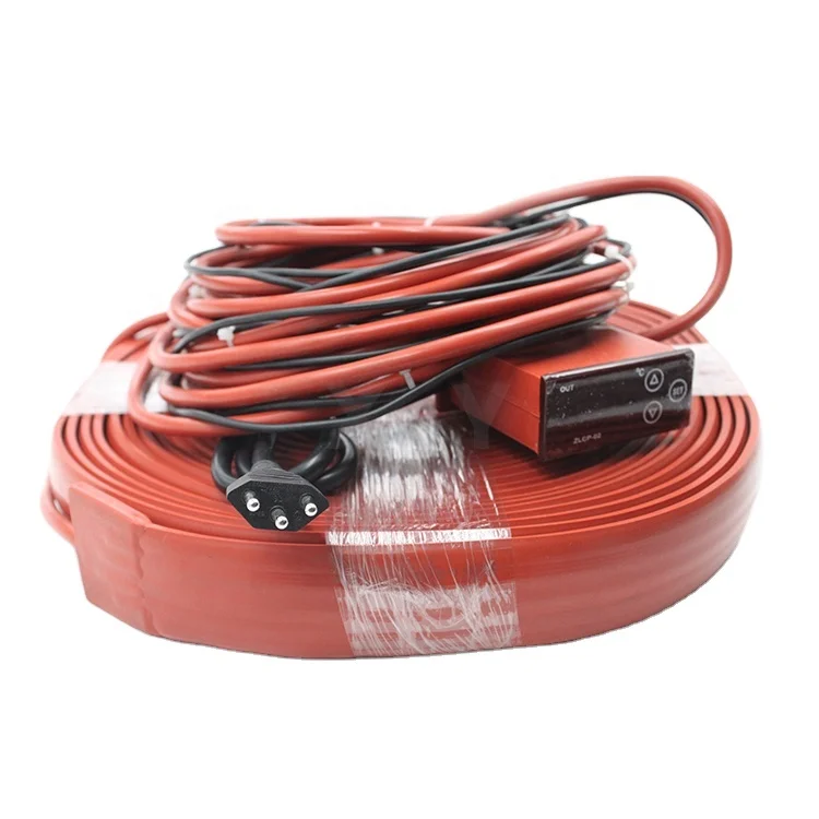 Силиконовая нагревательная лента/нагреватель трубопровода/гибкий силиконовый нагреватель