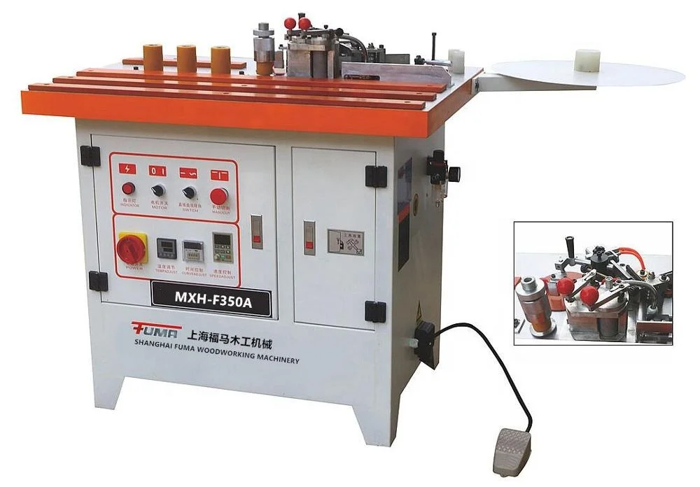 MXH-F350A Portable PVC MDF Curve&Straight Board Manual Edge Bander for Wood Edge Banding Machine