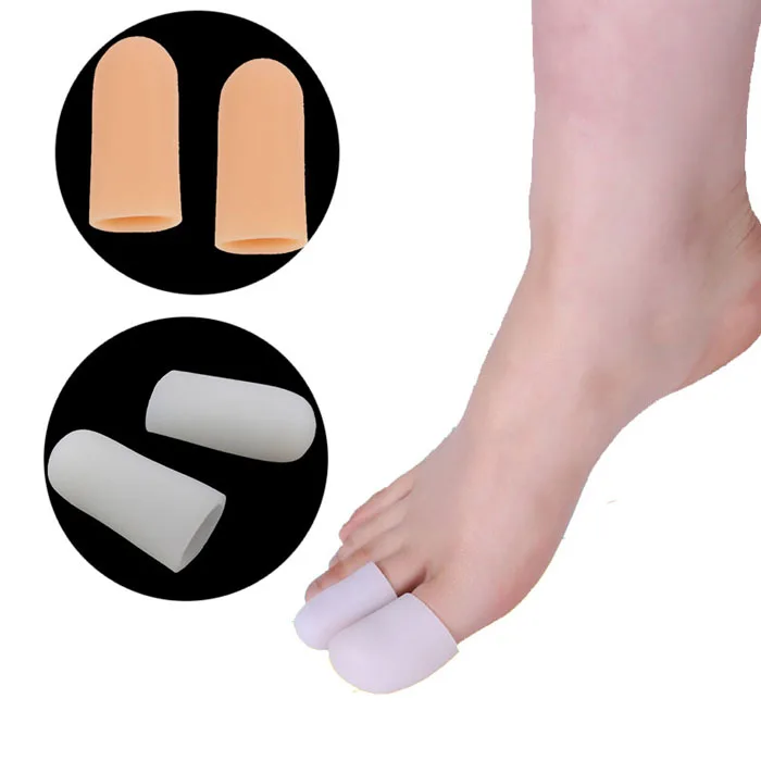 Гелевый рукав для пальцев ног для лечения мозолей и лечения вросших ног протекторы для пальцев подушечки для облегчения боли