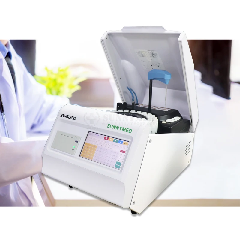 SY-SL120 Chemistry Analyzer Clinical Analytical Instruments Portable Chemistry Analyzer Touch Screen
