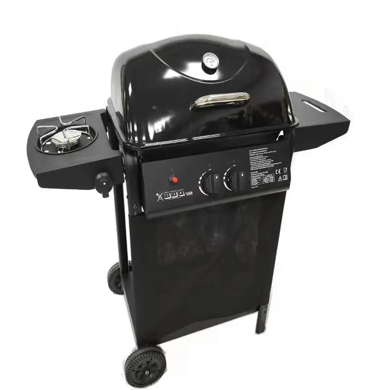 Professional Factory Durable Good Quality Grill Barbecu Gas Garden Barbecue Smokers With Side Burners