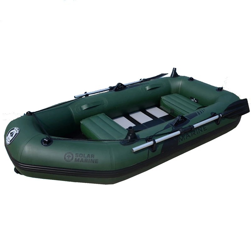 Customize Colors Cheap 2 person   200cm PVC Inflatable Kayak Canoe With Paddles Multi Color Large Capacity