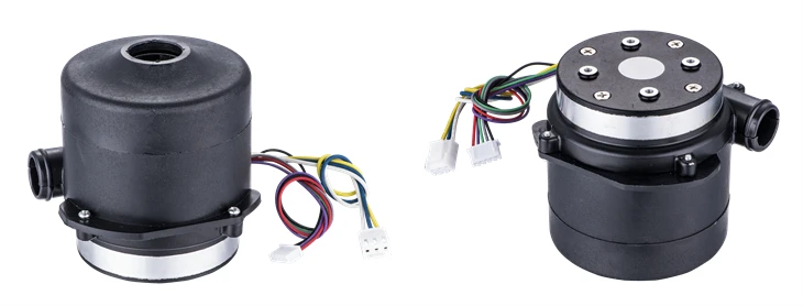 Low noise fireplace fuel cell  centrifugal dc 48v horizontal external blower fan  air pump