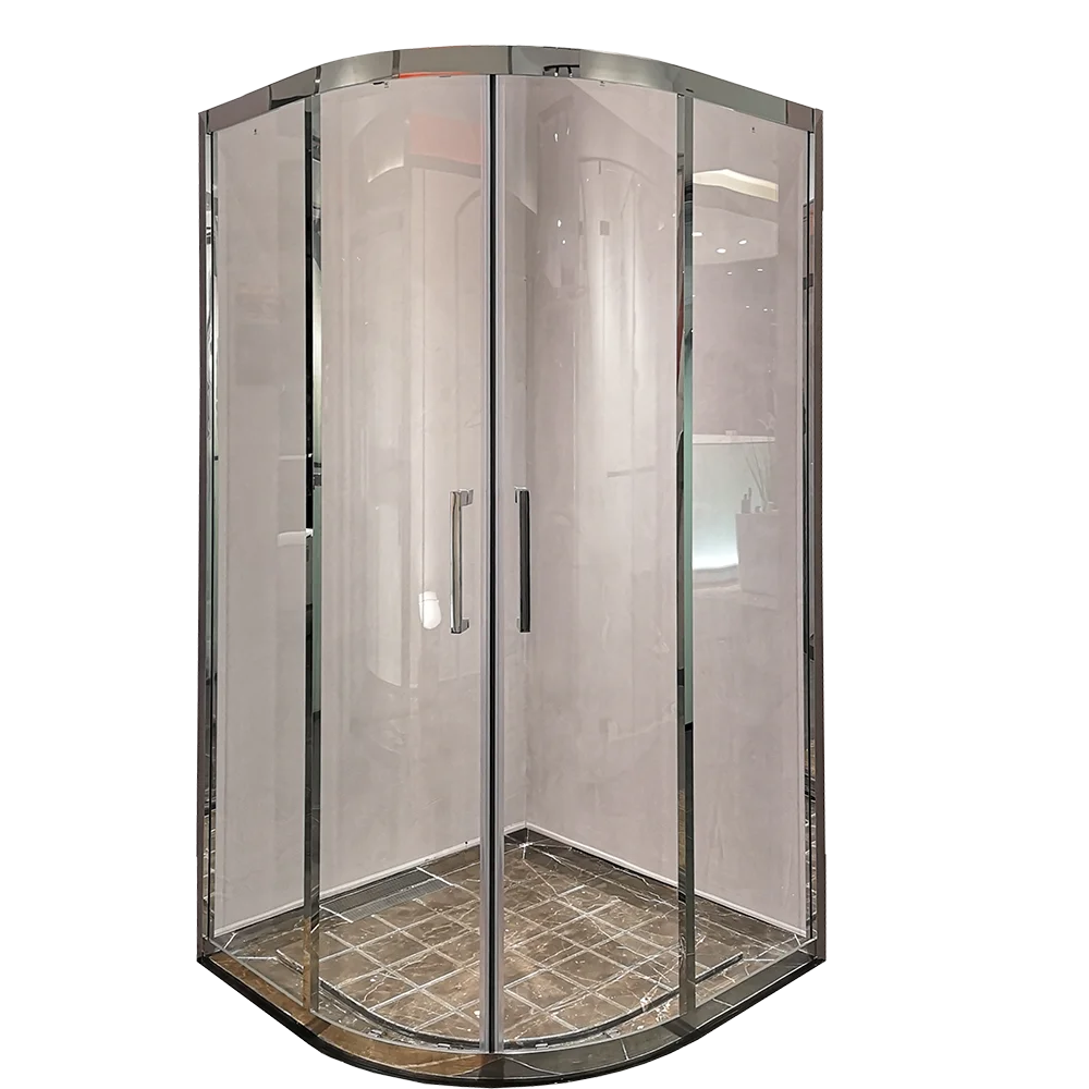 Easy to install shower enclosure luxury fashion curved design shower enclosure for bathroom