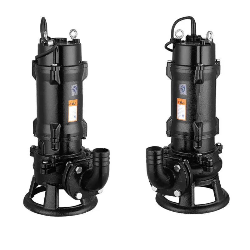 Heavy Duty Mud Suction WQ Cutting Submersible Sewage Water Pump River sand suction pump