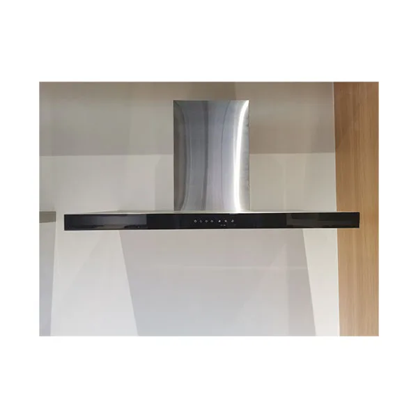 Wall Mounted Range Hoods Chimney Extractor Smoke Exhaust Island Kitchen Range Touch Control Cooker Hood Electric OEM Household