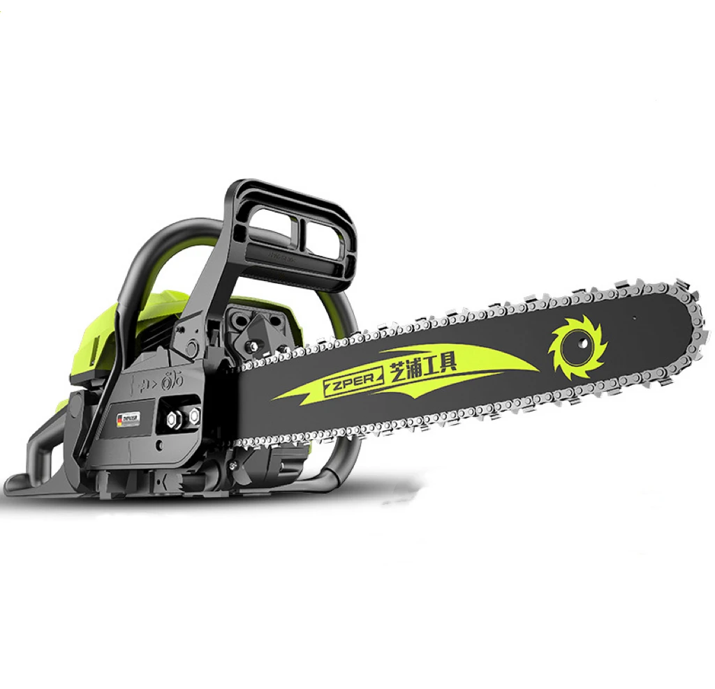 Hottest selling Powerful  58cc 20 inch gasoline saw 2.4kw high-power 2-stroke engine oil household Wireless small portable saw