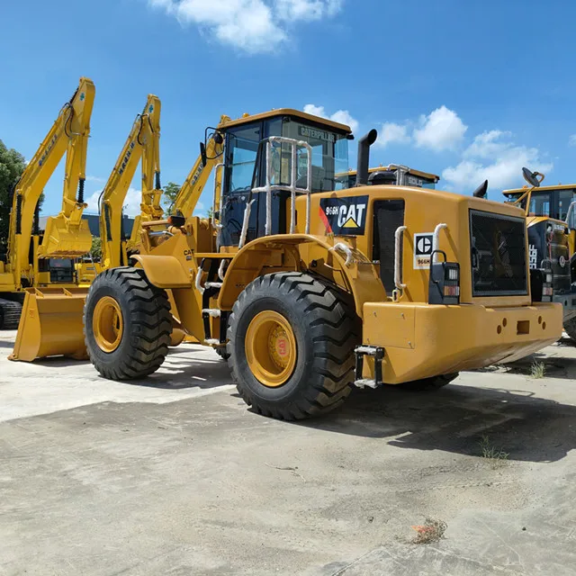 Колесный погрузчик Caterpillar 966H в наличии японская оригинальная погрузочная машина ведущая Заводская Высокая производительность на продажу