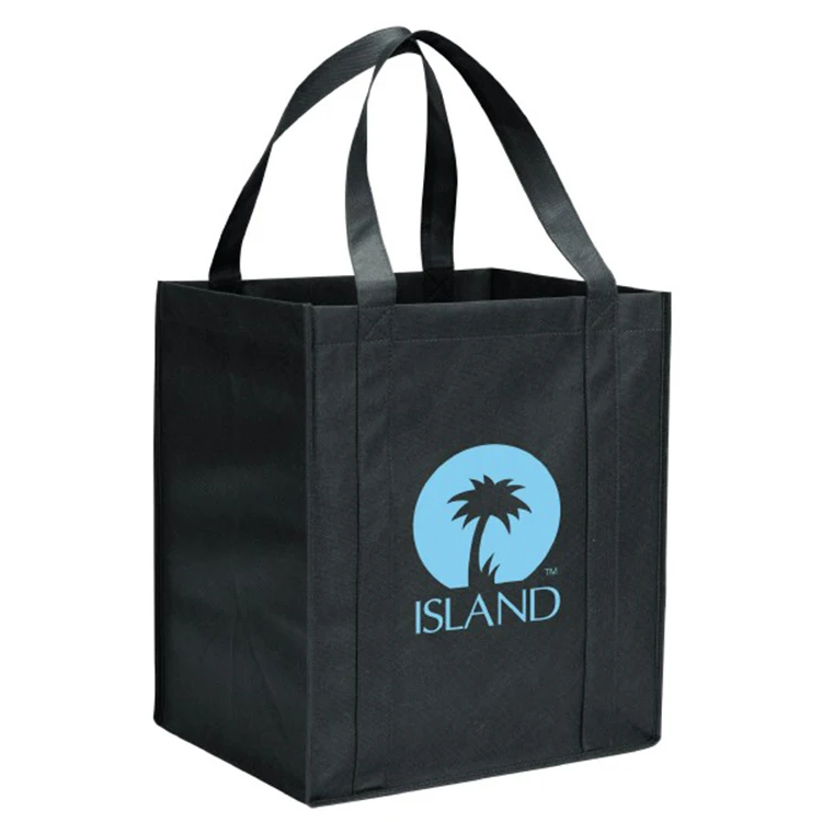 Landscape Heavy Duty non woven Shopping Bag with Over the Shoulder Handles