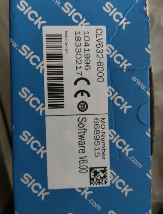 
Original And New Sick CLV631-6000 Fixed mount bar code scanners CLV63x CLV631 