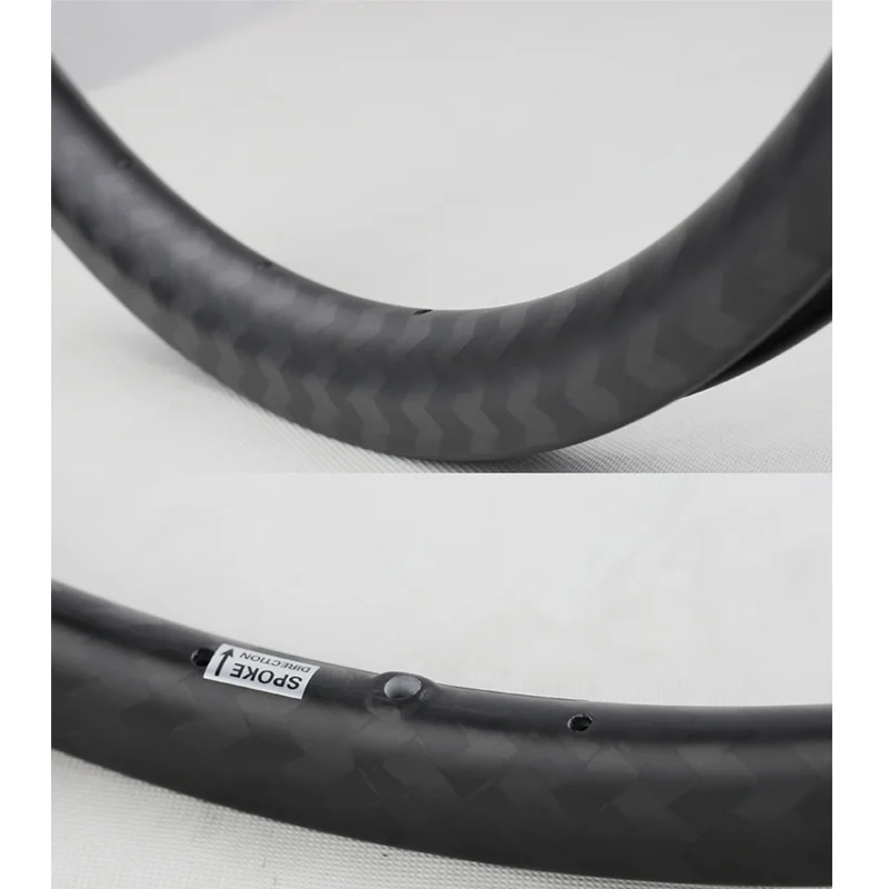 2020 New Carbon Wheelset 28/35mm tubular Surface Center Lock Road Bike Clincher Carbon Wheels of factory Free shipping