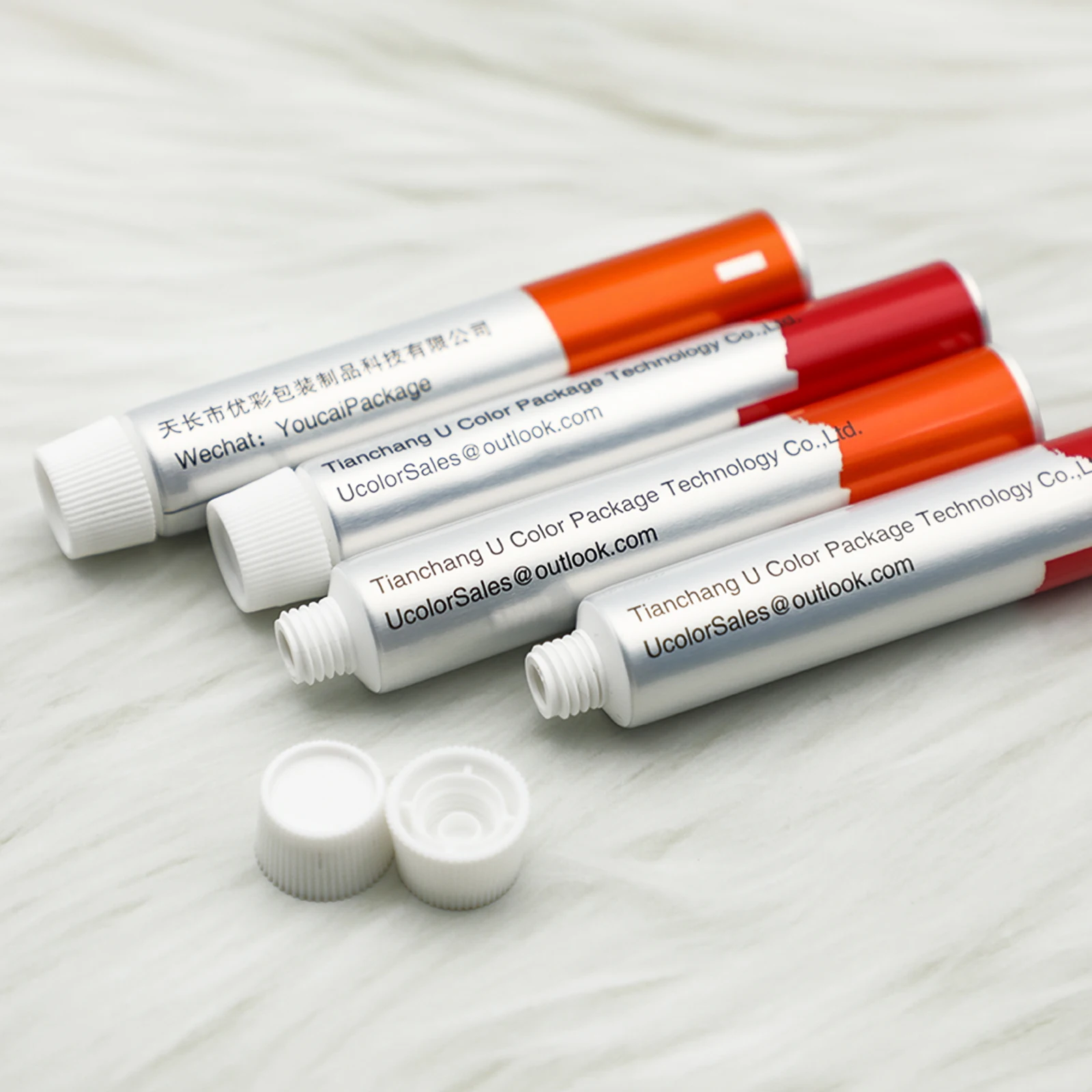 8ml 10ml 12ml High quality Empty aluminum plastic tube packaging for Chemical