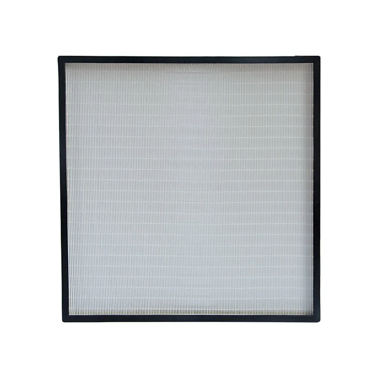 Hot Sales H13, H14 Mini-Pleat HEPA Filter, U15 ULPA Mini-Pleat Filter with Face Guard