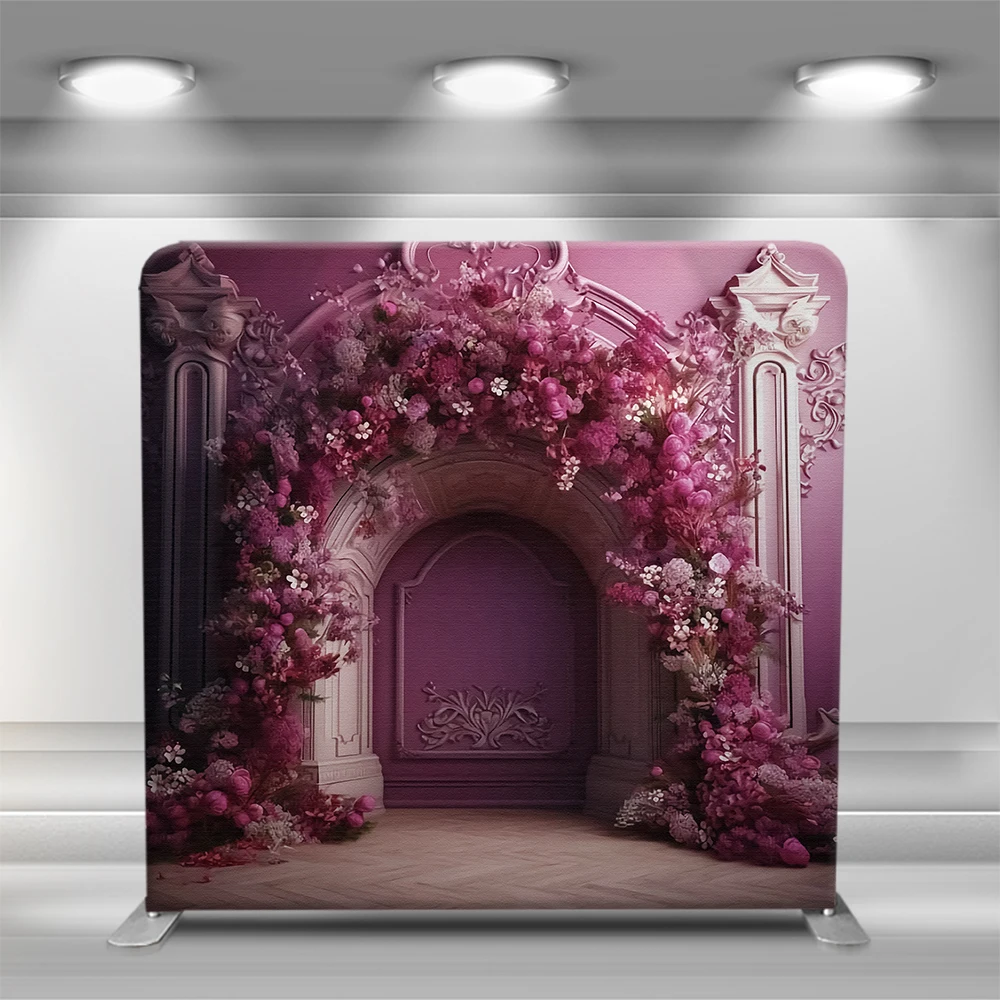 8*8FT straight wedding backdrop stand Photo Booth aluminum alloy Structure custom backdrop party backdrop