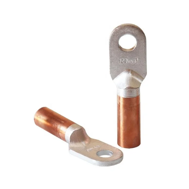 Copper Aluminum Bimetal Cable Lug wiring terminals/aluminium bimetal lug Ring Type Connecting Terminal/copper terminal connector