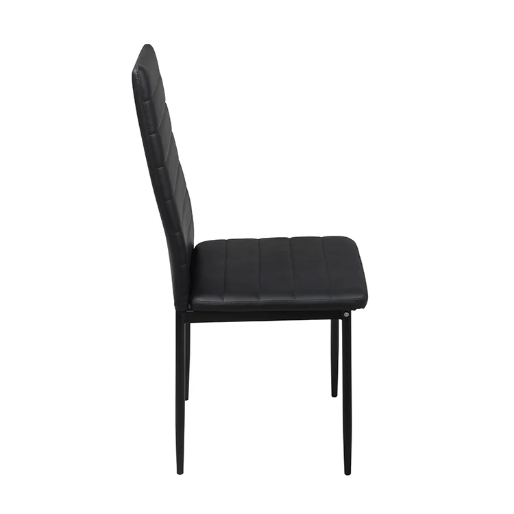 Free Sample Steel Modern Black Faux Legs Chesterfield Upholstery Swivel Vintage Recycled Arm Coster Leather Dining Chair