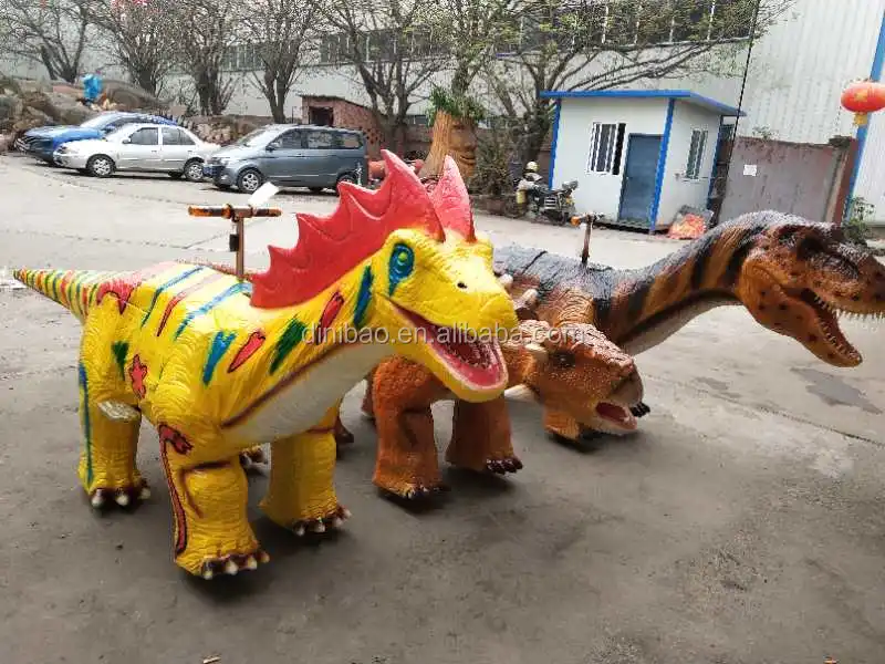 Dinibao Wholesale Professional Electronic Walking Models Dinosaurs Ride Game Machine for Theme Park