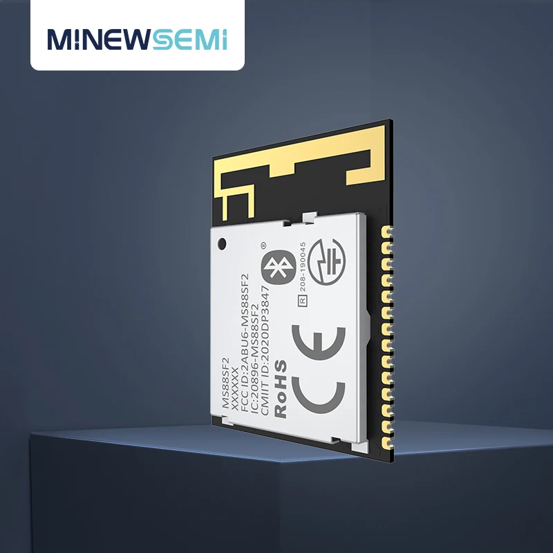 Компактный модуль дальнего действия BLE 5 2 MS88SF21 с использованием Nordic nRF52833 SoC 512kB флэш-память 128kb поддержка Zigbee Резьбовая сетка
