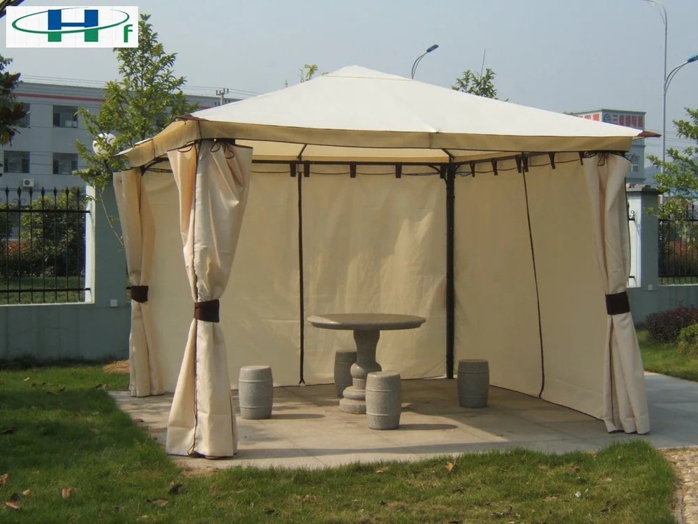 Arbours for garden High Quality 3x3m Outdoor Garden Pavilion Canopy Stylish Pergola and Gazebo for Leisure & Relaxation