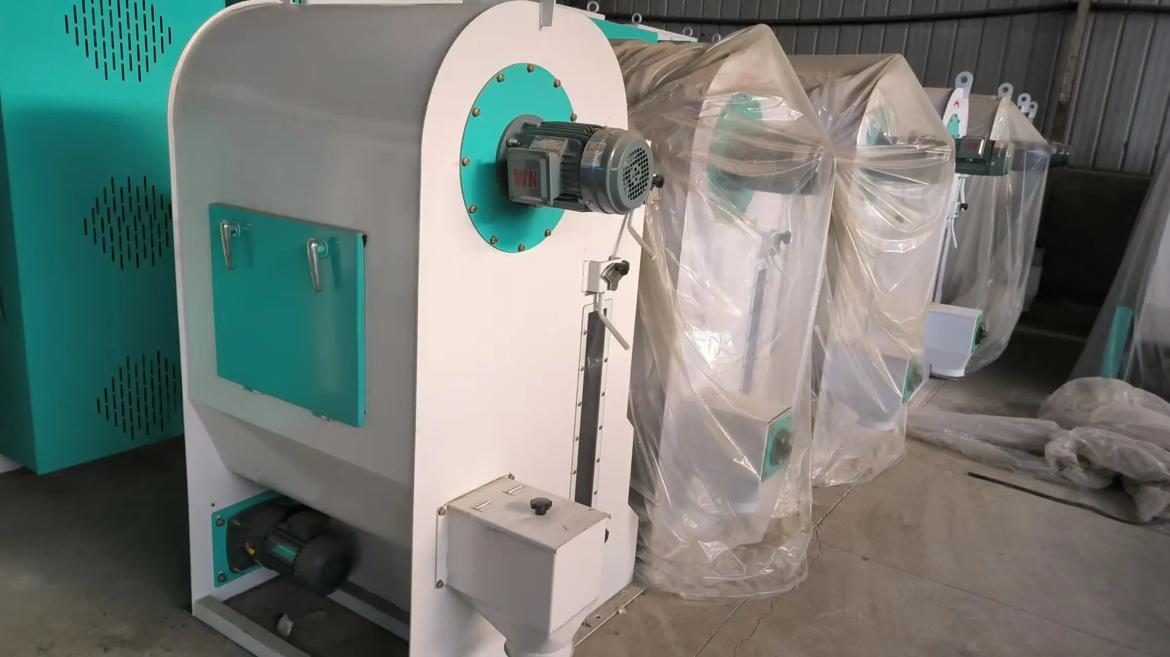 JX 2024 Latest Paddy Rice Wheat Cleaning Machine Price Air Recycling Aspirator Machine