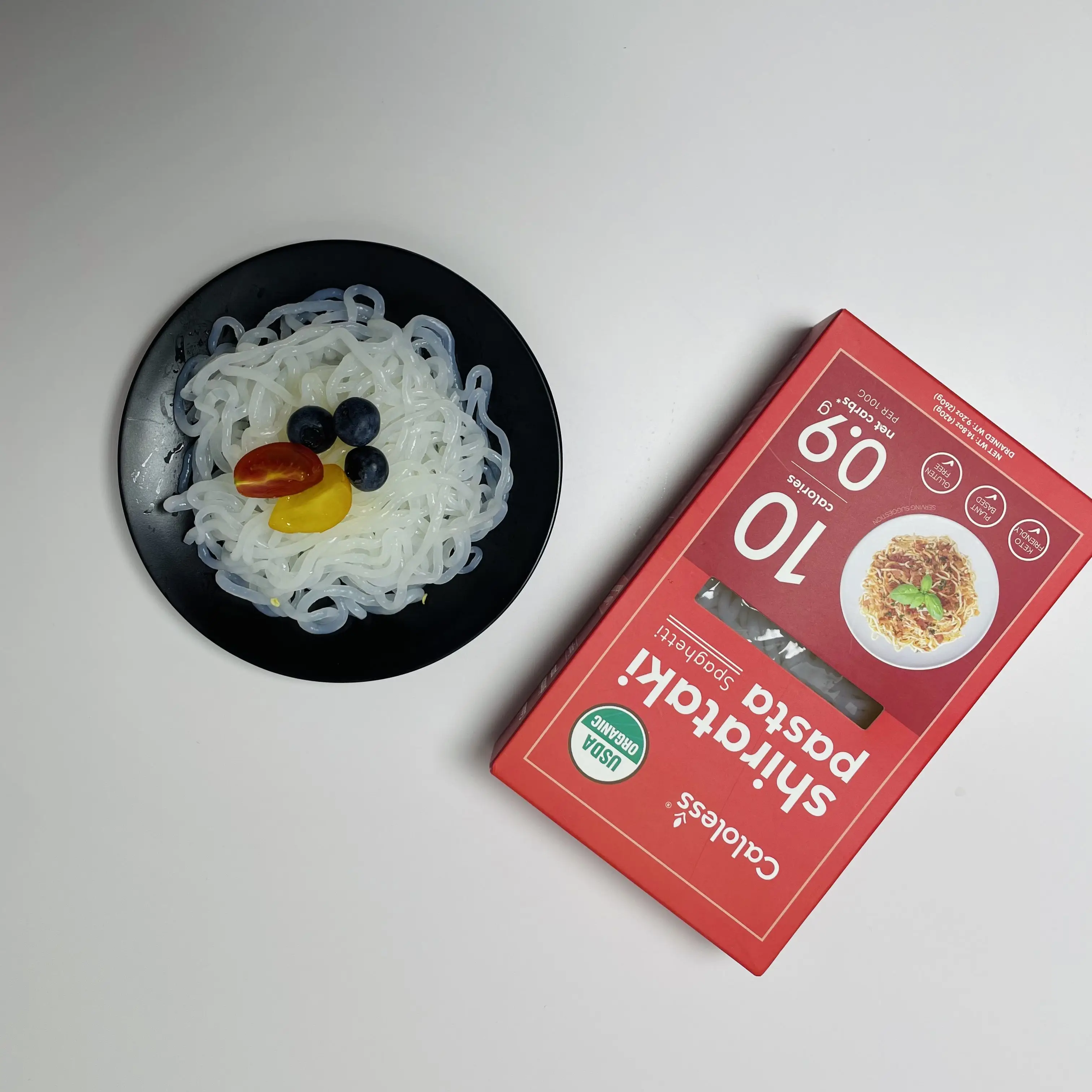 Keto Food Diet Instant Noodles Shirataki Ramen Pasta Weight Lose Konjac Fast Food No Fat No Sodium Ready to Eat