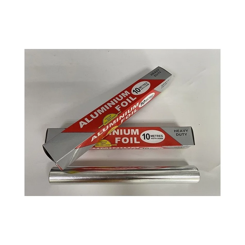 
Wholesale Slivery Kitchen Use Food Grade Aluminium Foil Rolls 