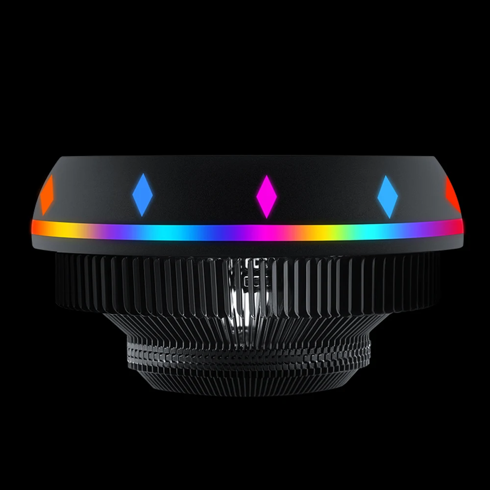 Заводское производство различные кулеры для ЦП RGB компьютерный охлаждающий вентилятор