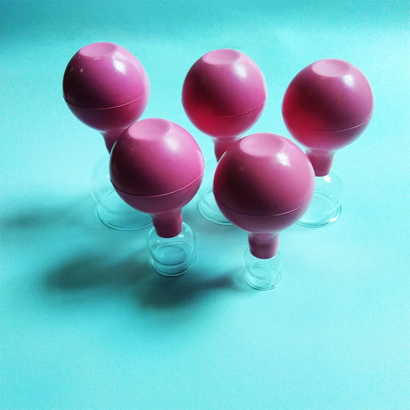 OEM ODM Supplier Rubber bulb massage myofascial cup japanese cupping glasses set
