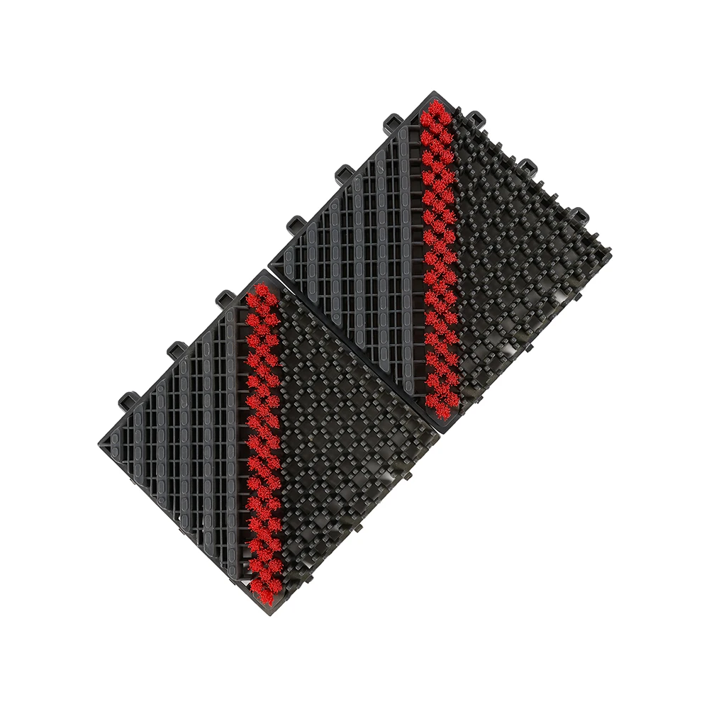Modern Design Interlocking Modular Entrance Doormat Welcome Door Mats Vinyl Flooring Tile