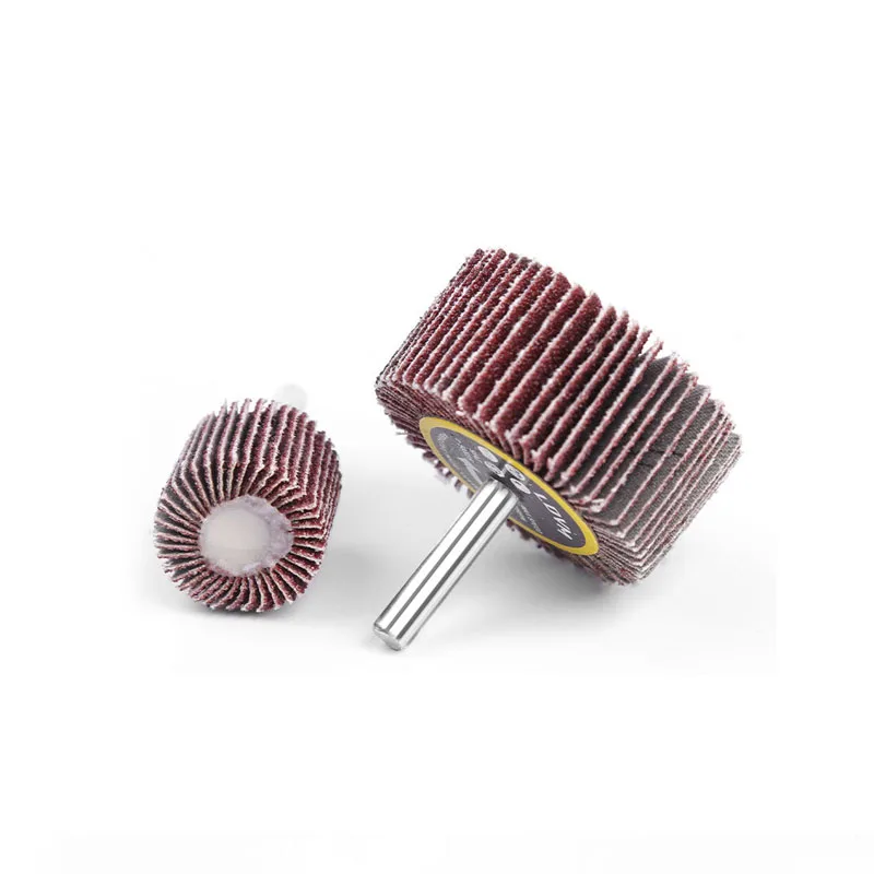 3m Industry Manufacturer Abrasive Flap Wheel with Shaft  Flap Disc Wheel for Stainless Steel