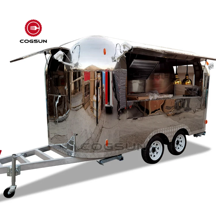 Concession Enclosed Mobile Coffee Mobile Food Trailer Airstream Food Truck Hamburg Restaurant Mobile Food Trailer Hotdog Cart