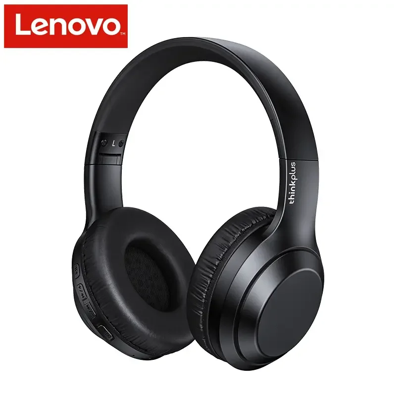 Lenovo TH10 BT 5.0 Headset Wireless HIFI Headphone Music Gaming Running Sports Headphones with Mic for Smartphone Computer