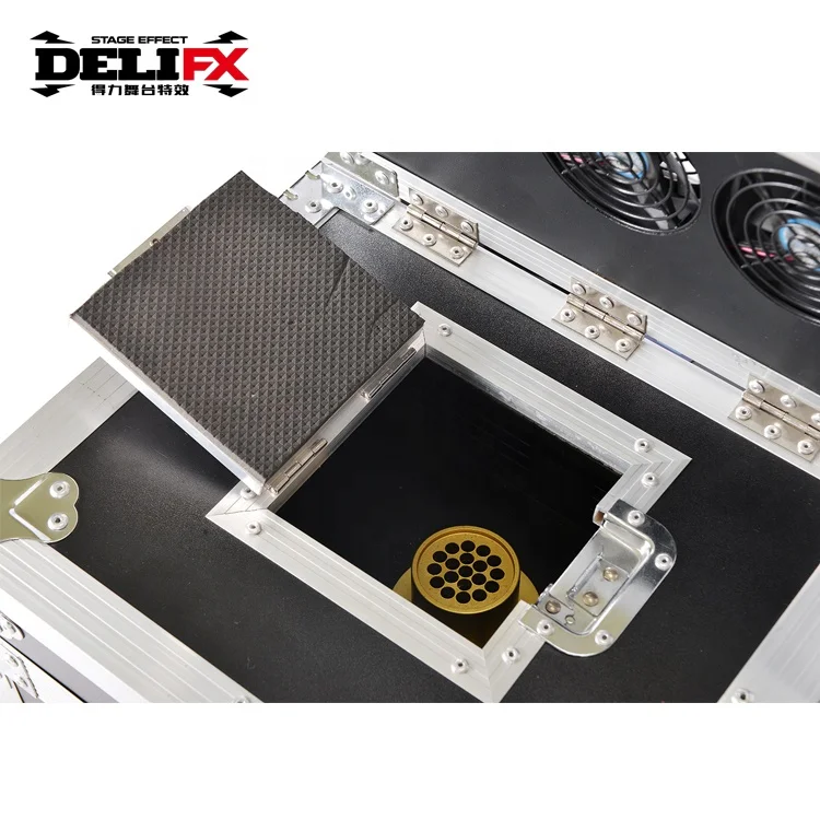 More flected stage lighting fog machine with DMX control oil based FILM LOOK hazer for performances large room theatre party