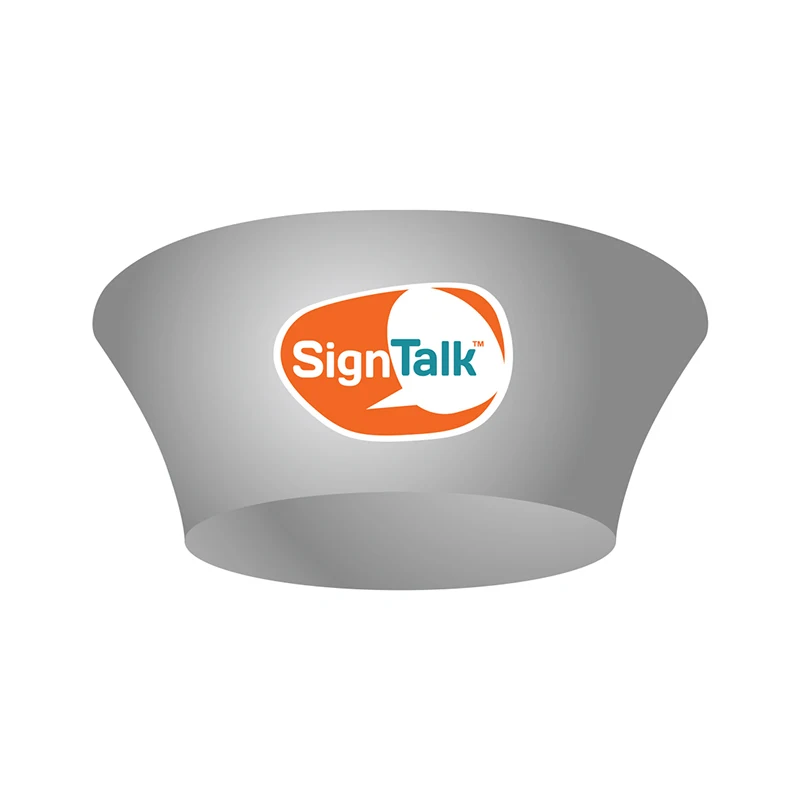 Tension Fabric Tube Hanging Banner Ceiling Banner for Exhibition Trade Show advertising HANGING BANNER stand