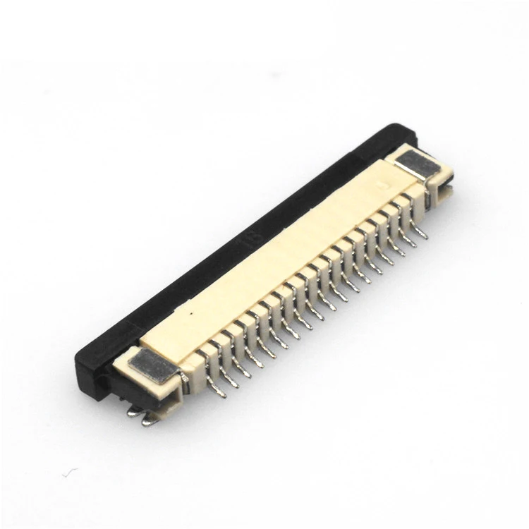 Ffc/Fpc 0.5mm 0.7mm 0.8mm Pitch 12 18 20 34 40 32 Pin Half Coverage Bottom Upper Contact Ffc Fpc Connector