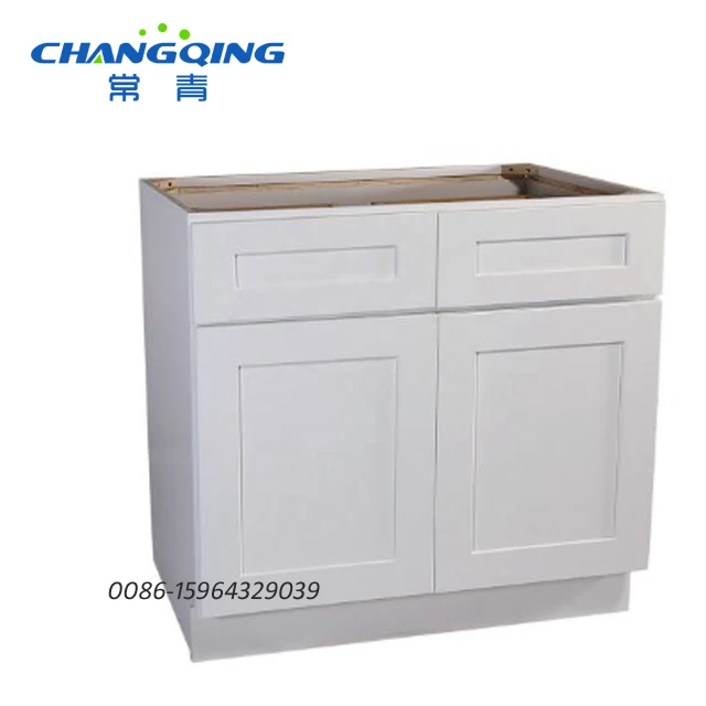Shaker style kitchen cabinetry wall cabinet base