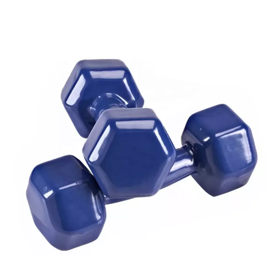 Free Weights 1-15lb/0.5kg-10kg Dumbbells Hand Weights Set Vinyl Coated Women Dumbbell for Home Gym Workouts Strength Training