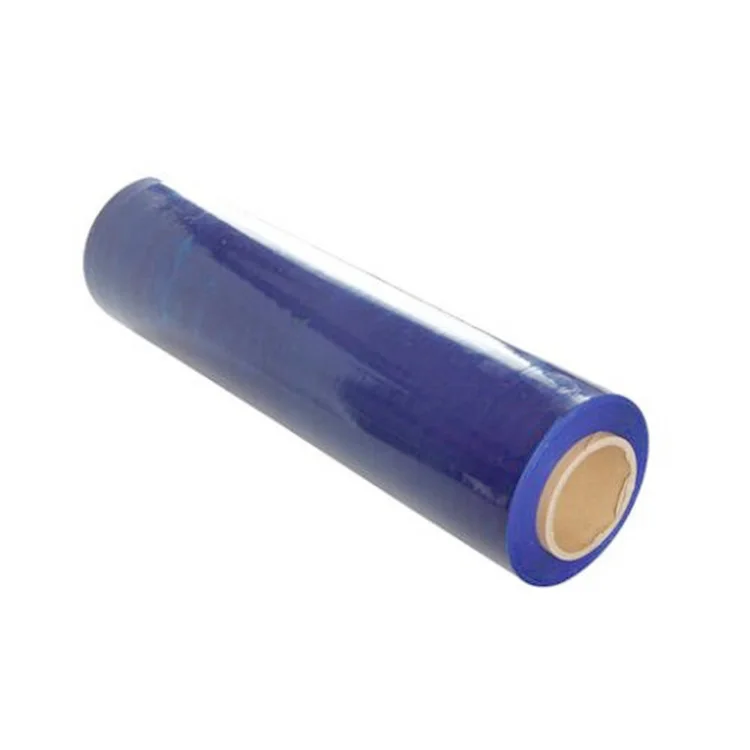 China wholesale black 23 micron hand roll stretch film