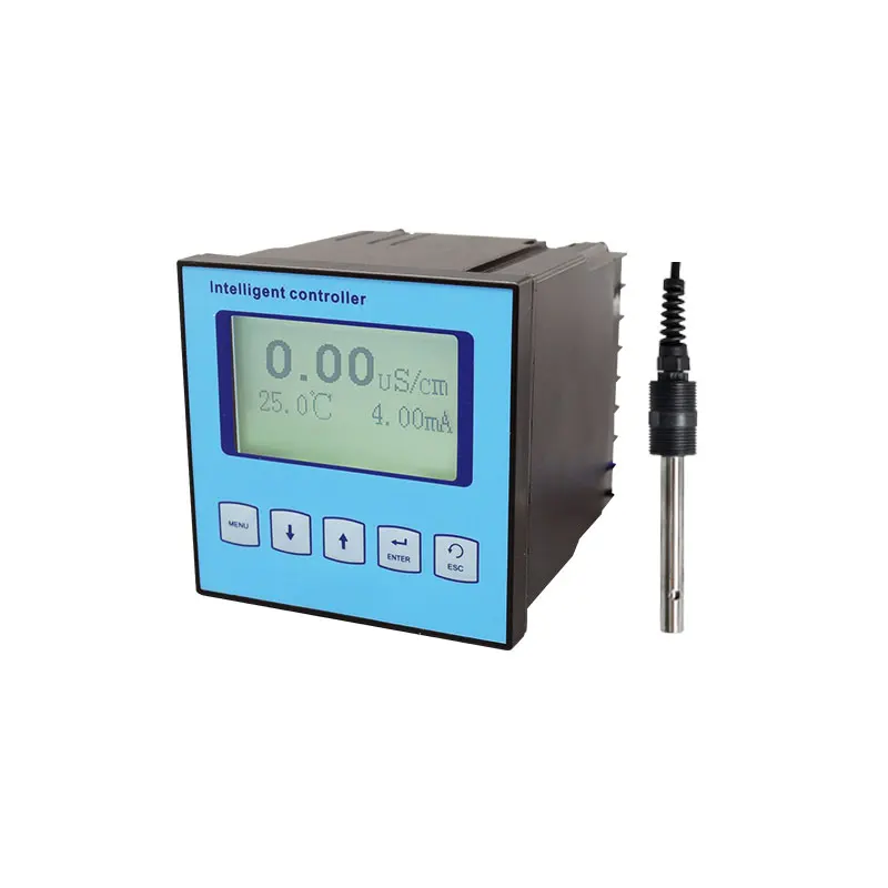 NOBO CD-350 Industrial Online Conductivity Resistivity controller Analyzer EC TDS Probe Monitor Tester meter Price 0-2000us/cm
