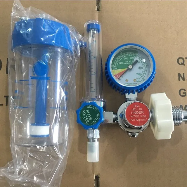 Good Price Medical Oxygen Regulator With Flowmeter Hot-selling Medical Oxygen Regulator