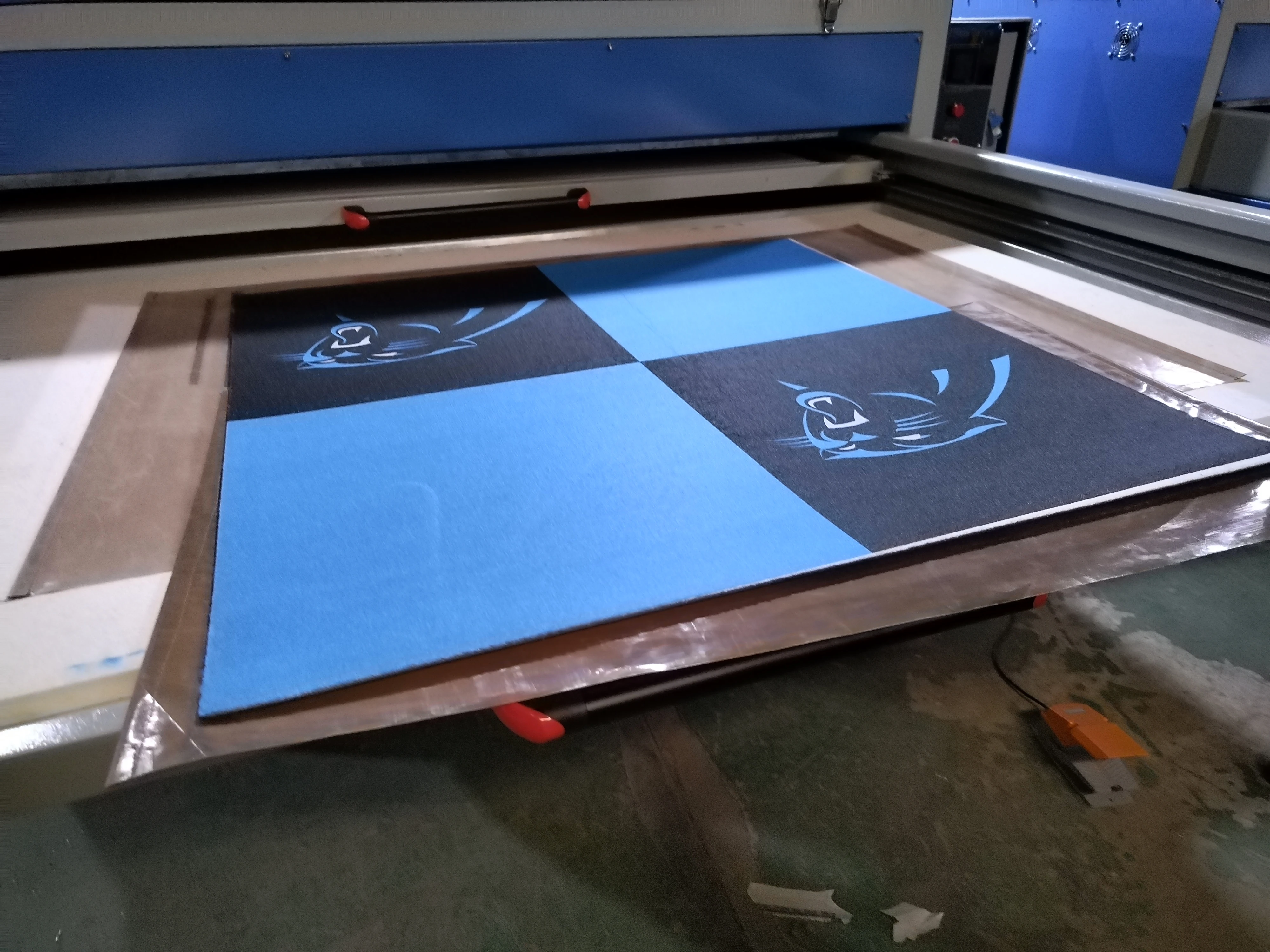 100*160cm auto open hydraulic 1 side 2 station heat press machine sublimation aluminum ceramic glass sheet wood acrylic board