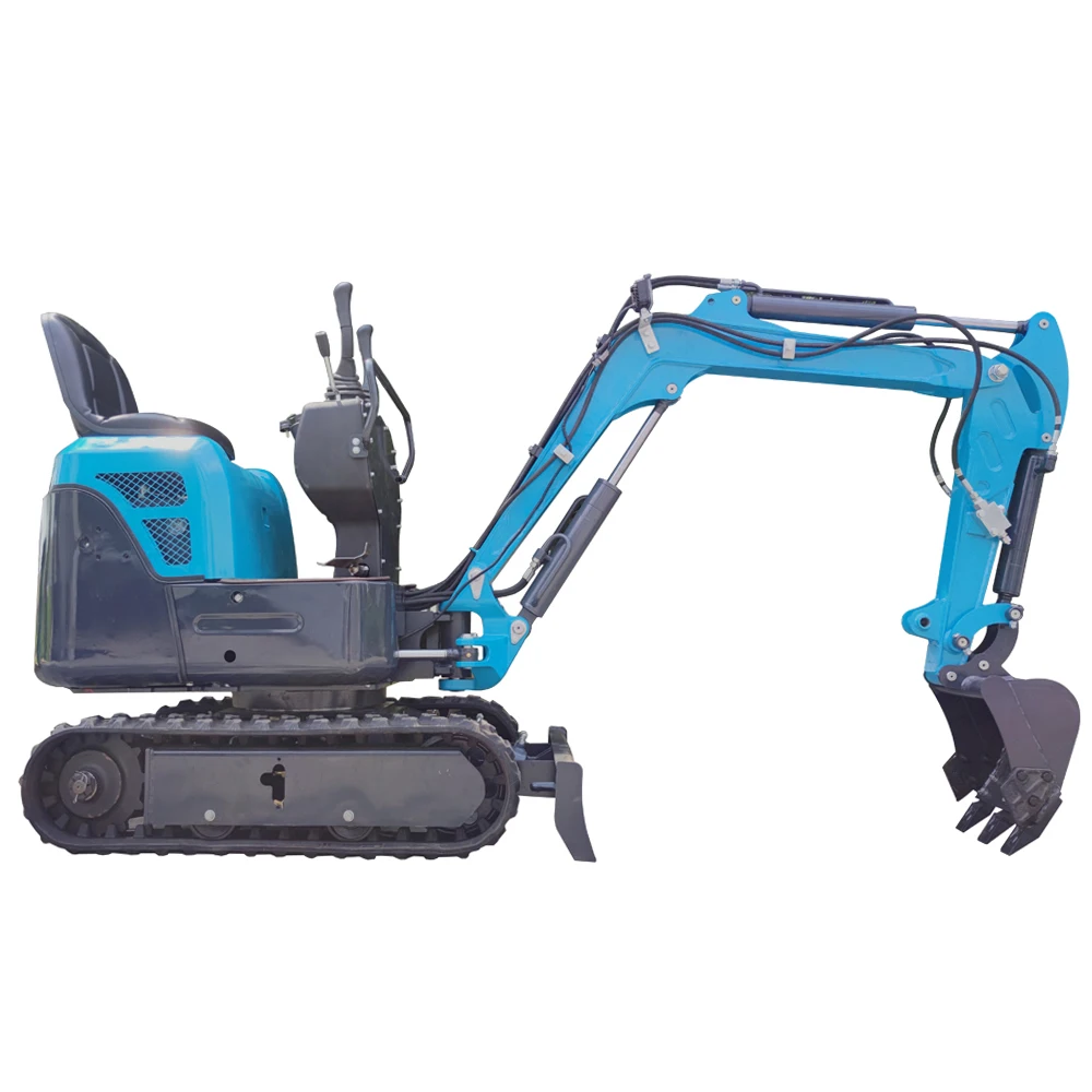Excellent Quality Mini Digger Excavator 1 Ton With Hydraulic Hammer