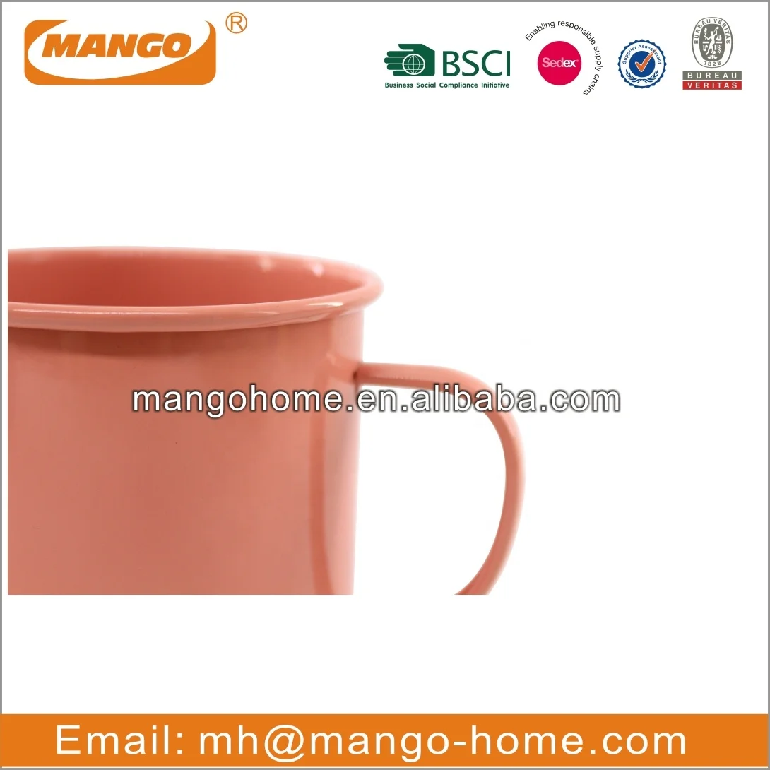 ODM/OEM 12oz 500ml Metal Travel Camping Mug Water Mug Coffee Beer Tea Mug Latte Cup