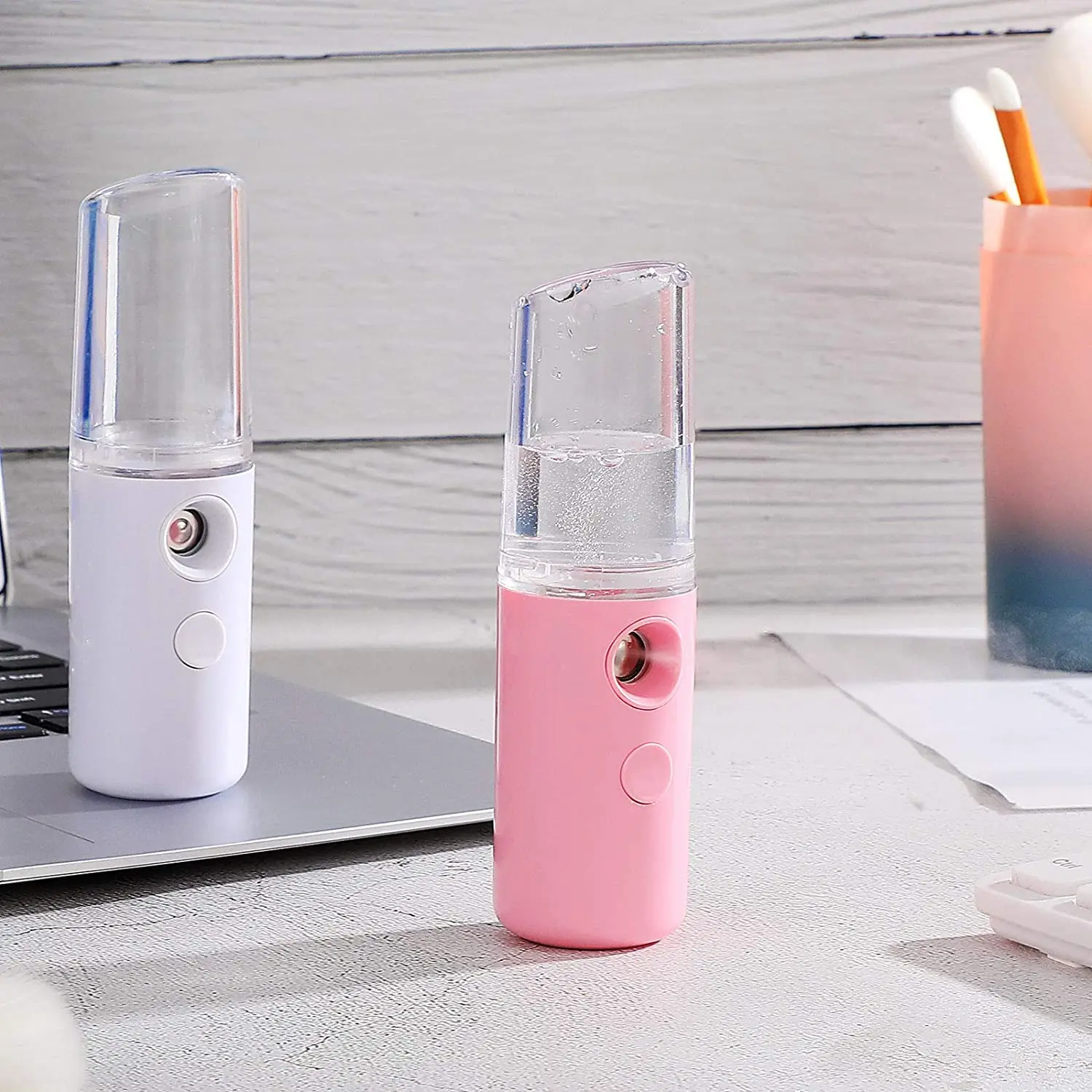 Portable Nano Ionic Facial Steamer Mister Humidifier Nano Handy Beauty Mist Sprayer